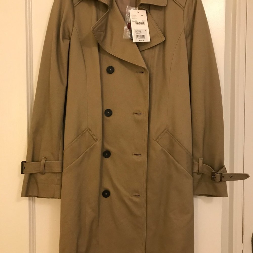 NEW Comptoir Des Cotonniers trenchcoat. NWT.  Size FR 38 / US 4/6 Small - Picture 10 of 11